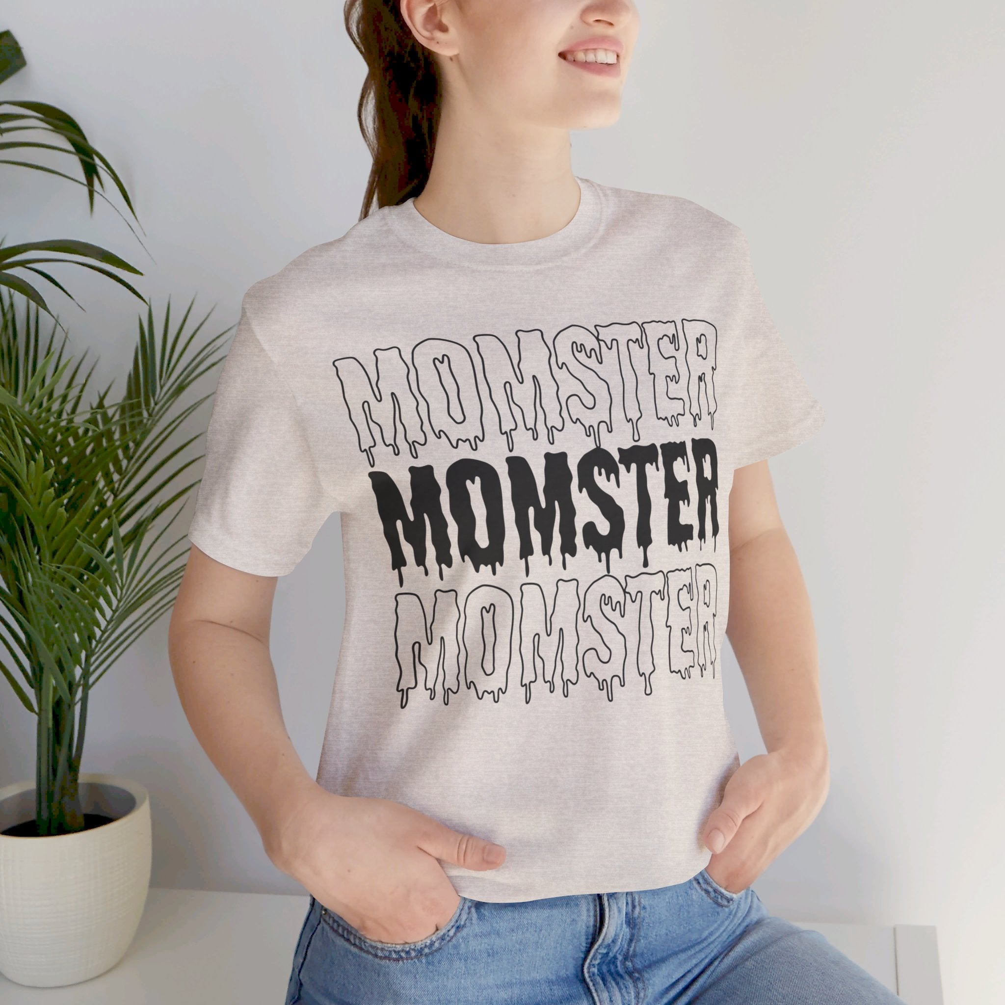 'Momster' T-Shirt | Monster Mommy Tee - Deez Teez