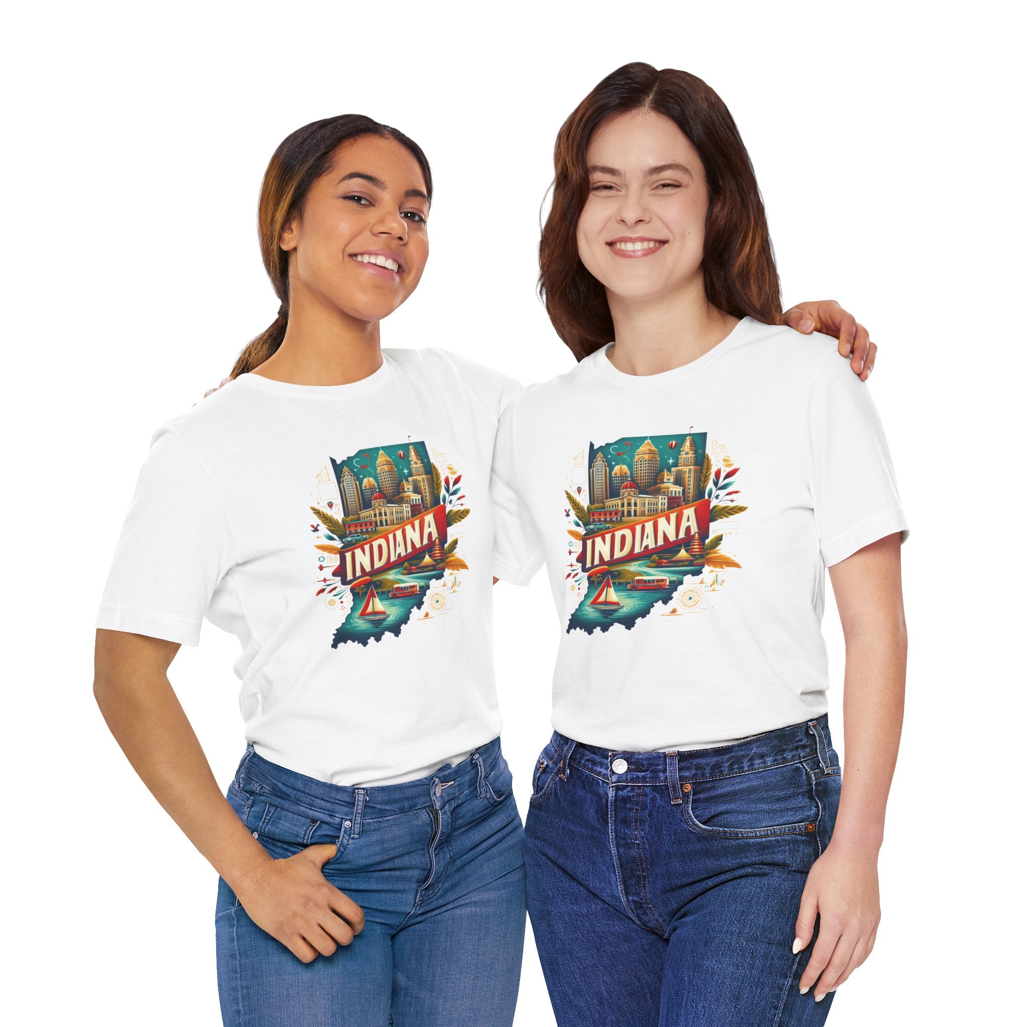 Indiana State Pride Tee - Deez Teez
