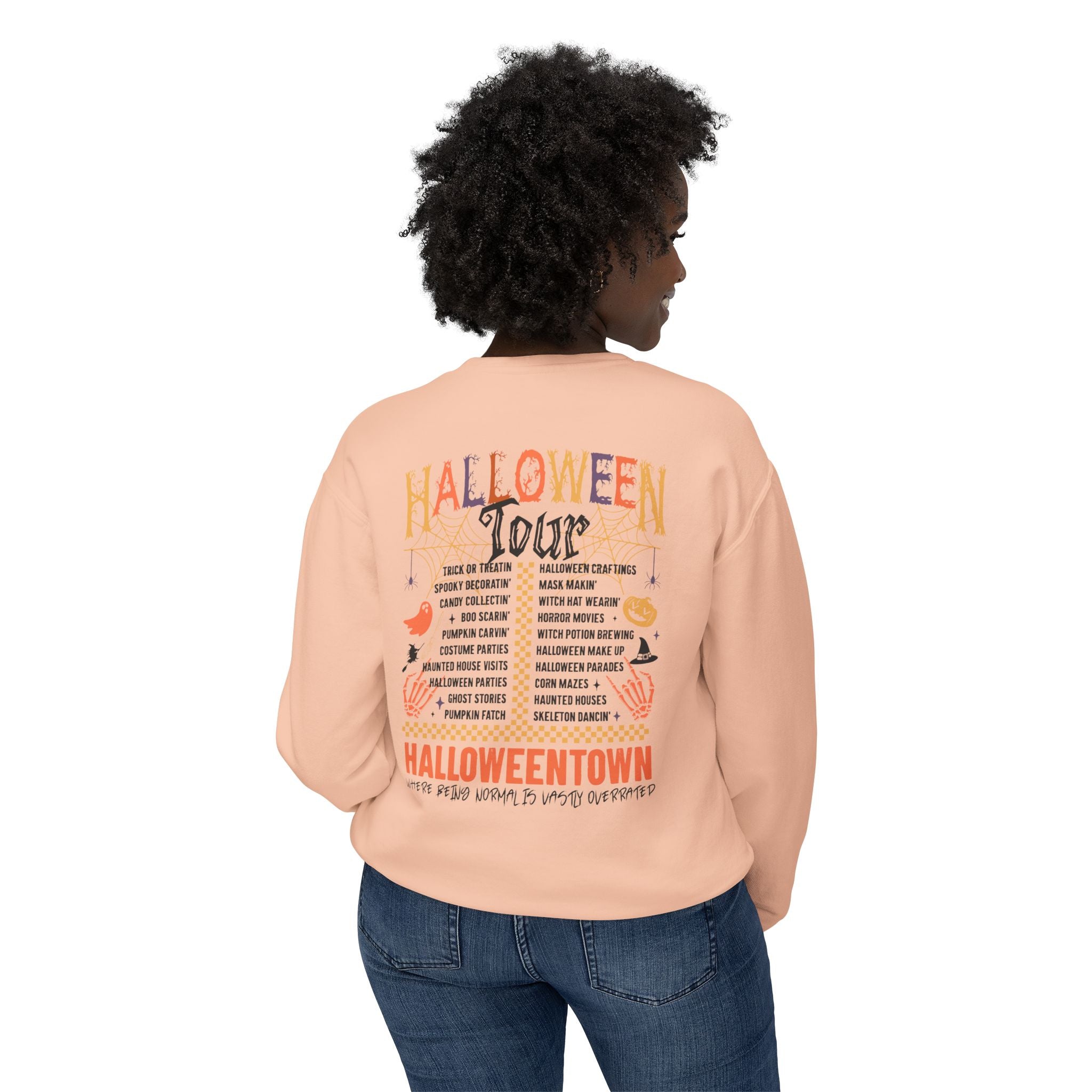 Halloween Tour Crewneck Sweatshirt - Deez Teez