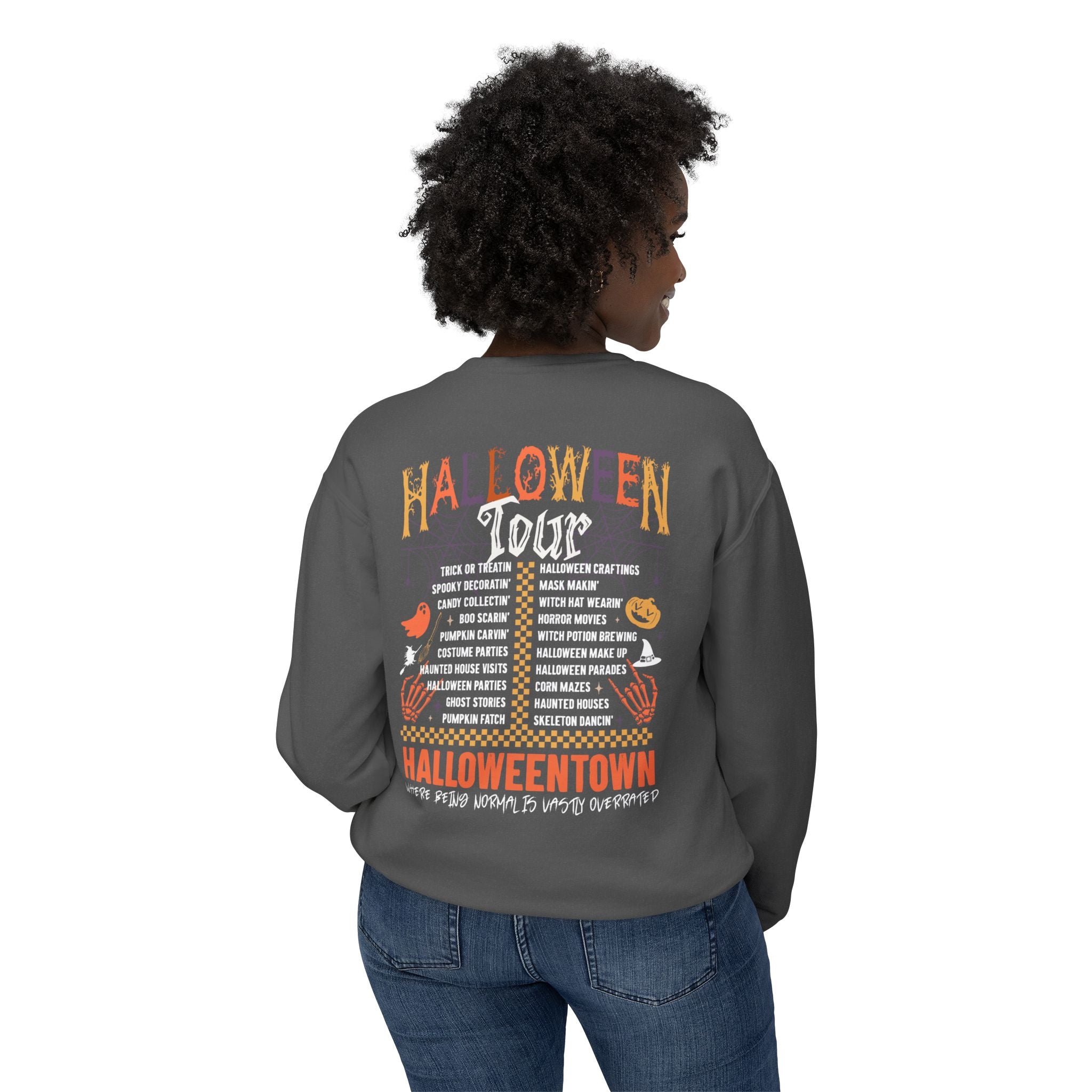 Halloween Tour Crewneck Sweatshirt - Deez Teez