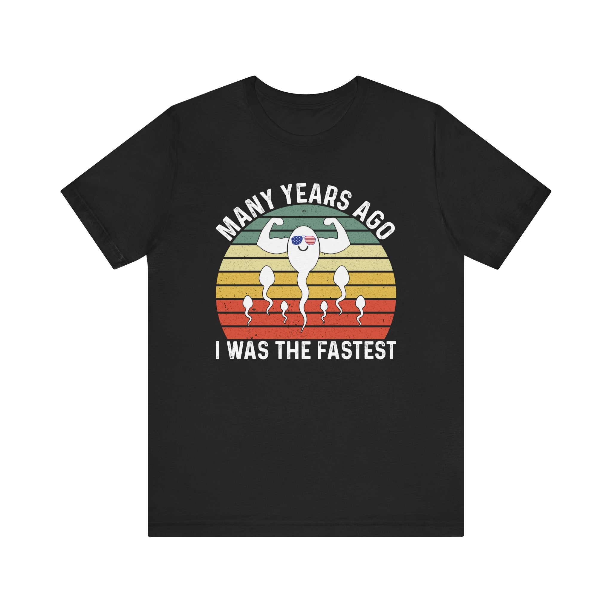 'Many Years Ago I was the Fastest' T-Shirt | Strong Swimmer Tee - Deez Teez