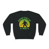 Funny Bigfoot Sweatshirt | "Bigfoot Stole My Weed" Sweatshirt | Humorous Sasquatch Graphic | Unique Stoner Gift - Deez Teez