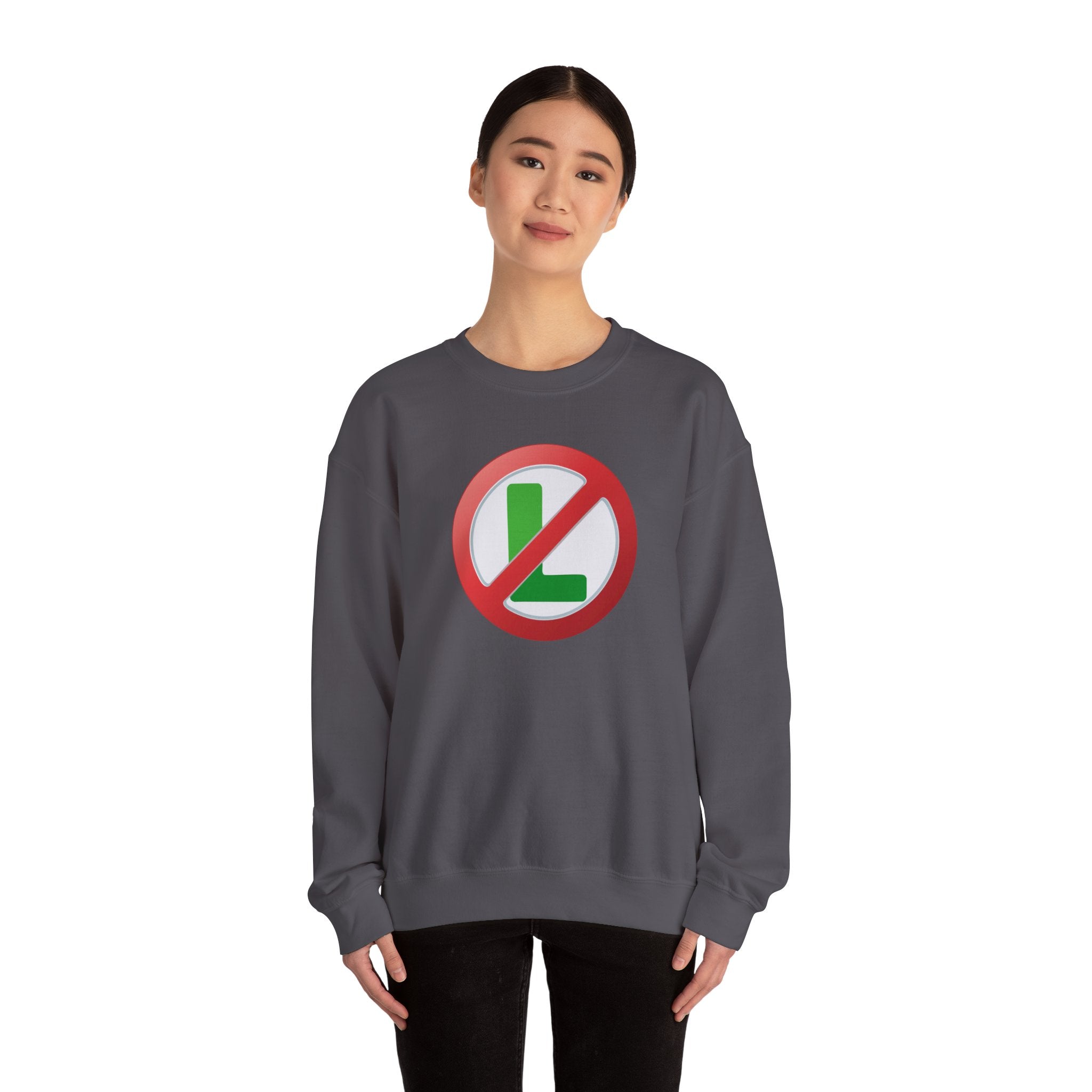 "No L" Christmas Sweatshirt | Funny Noel Pun Design