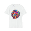 Psychedelic Mushroom Retro Trippy Delight T-Shirt | Surreal Fungi Tee - Deez Teez