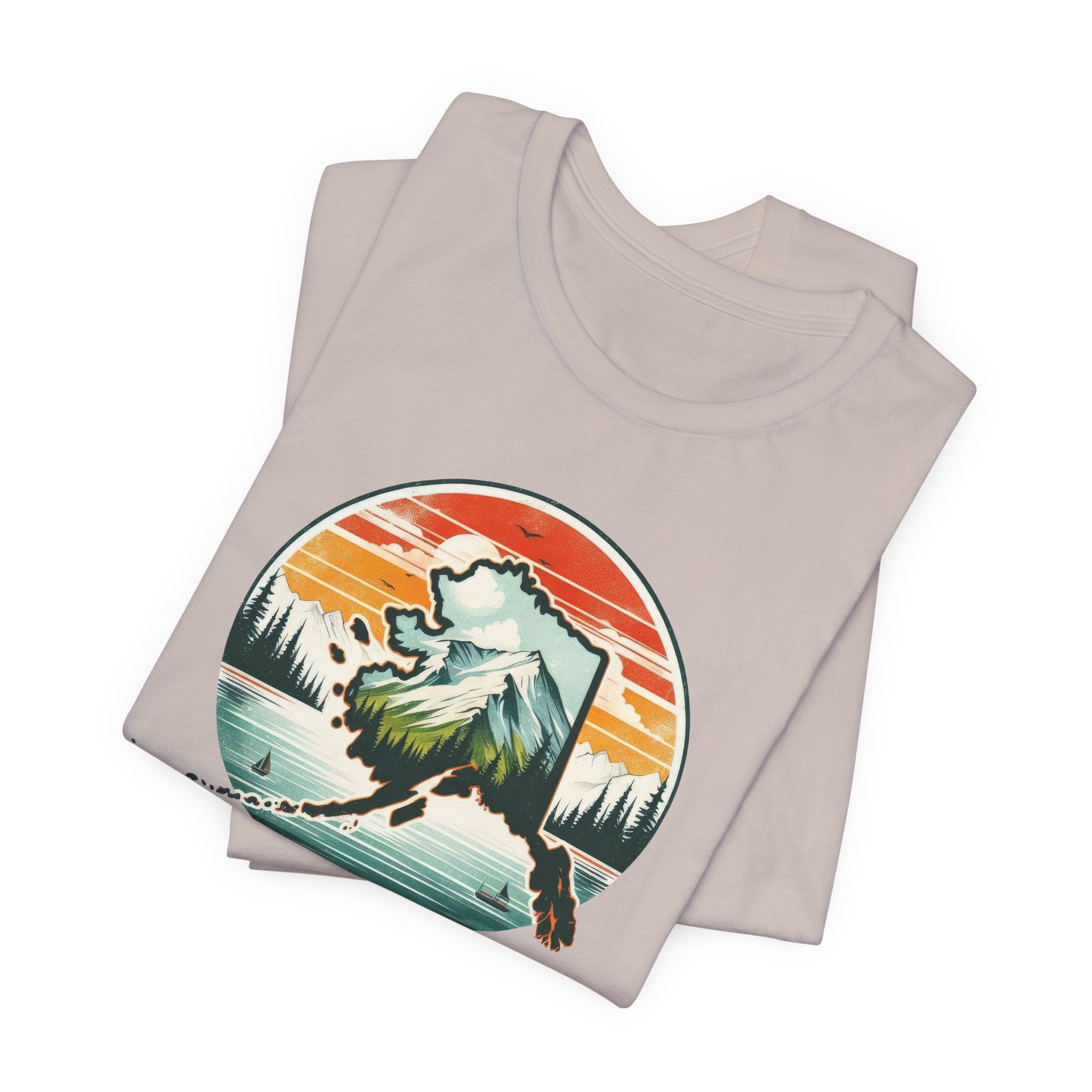 Alaska State Pride Jersey T-Shirt - Deez Teez