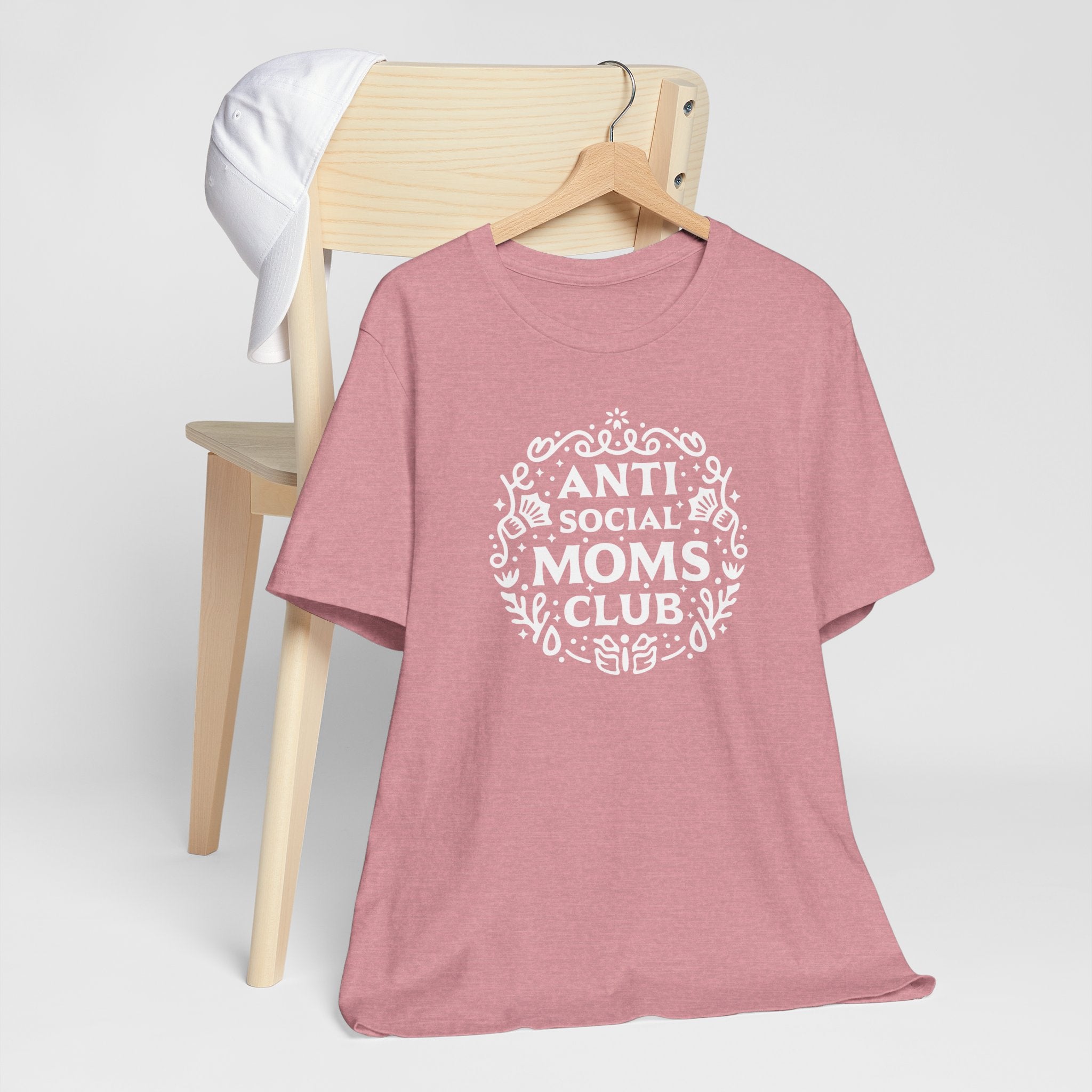 Anti-Social Moms Club T-Shirt | Funny Introvert Mom Tee